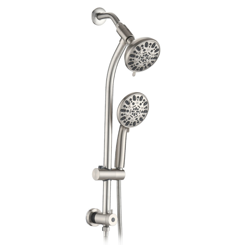 Dual Shower Head 1.8 GPM GPM, Brushed Nickel