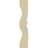 Endurathane Oslo Rope Chair Rail or Casing Moulding, 4"H x 3/4"P x 94 1/2"L, Factory Primed