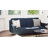 Xiana Split Back Futon Sofa with Curved Arms and Solid Wood Legs-978366462
