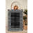 Premium Cotton Area Rug (2.6 x 6.6 Feet), Antibacterial, Machine Washable | 100% Cotton, 1200 g/m², 0.4 in Pile Height, Non-Slip PVC Underside | Elegant White, Grey & Black Design | Perfect for Living Room & Bedroom-112936821
