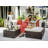 Slunce 4 - Person Outdoor Seating Group with Cushions (Set Of 5)-87396562