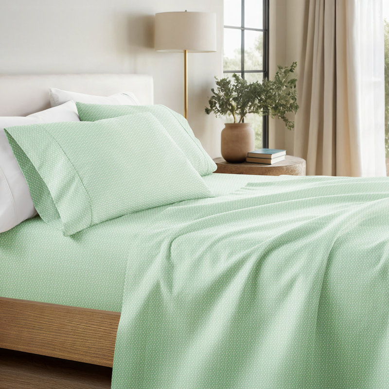 Home Urban Arrows Pattern Microfiber Sheet Set, King
