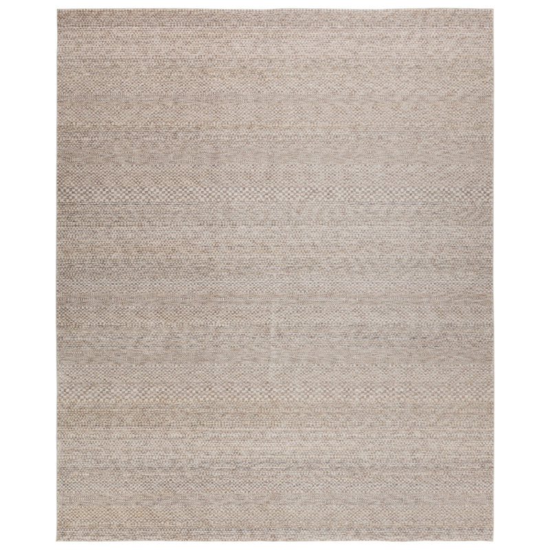 Icten Solid Gray Area Rug, Rectangle 9'6" x 13'