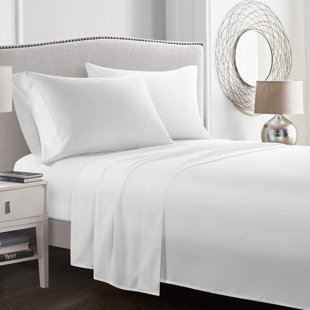  Ensemble de draps en satin 600 fils