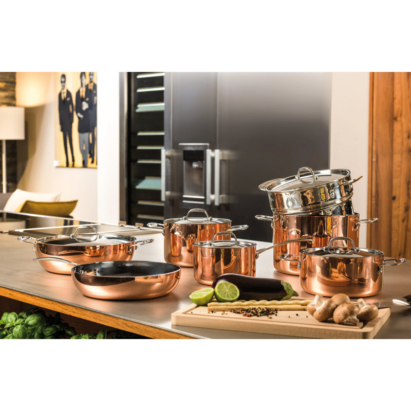 Mepra with Lid Toscana Copper, 4.3 qt.