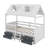 Wood Bed House Bed Frame-114355248-114355250