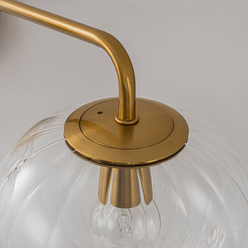 Éclairage pour salle de bain 23 po 3 lumières Modern Glam