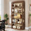 Étagère de rangement à hauteur ouverte 69,88 "à 6 niveaux avec tablettes Rhombus pour appartement, bureau, chambre à coucher et salon