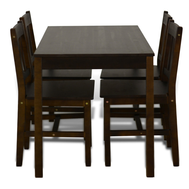 4 - Person Bar Height Dining Set, Brown