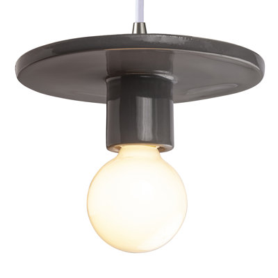 Leni Single Light Ceramic Dimmable Pendant