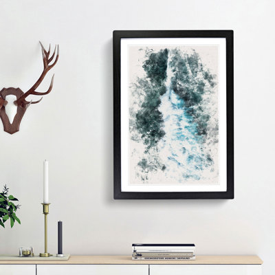 The Middle of the Wave - Picture Frame Graphic Art