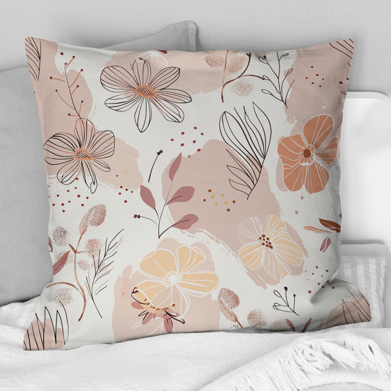 Coussin Boho, H 16 po x l 16 po