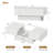 Dawsey Extendable Coffee Table with LED Lights & Storage