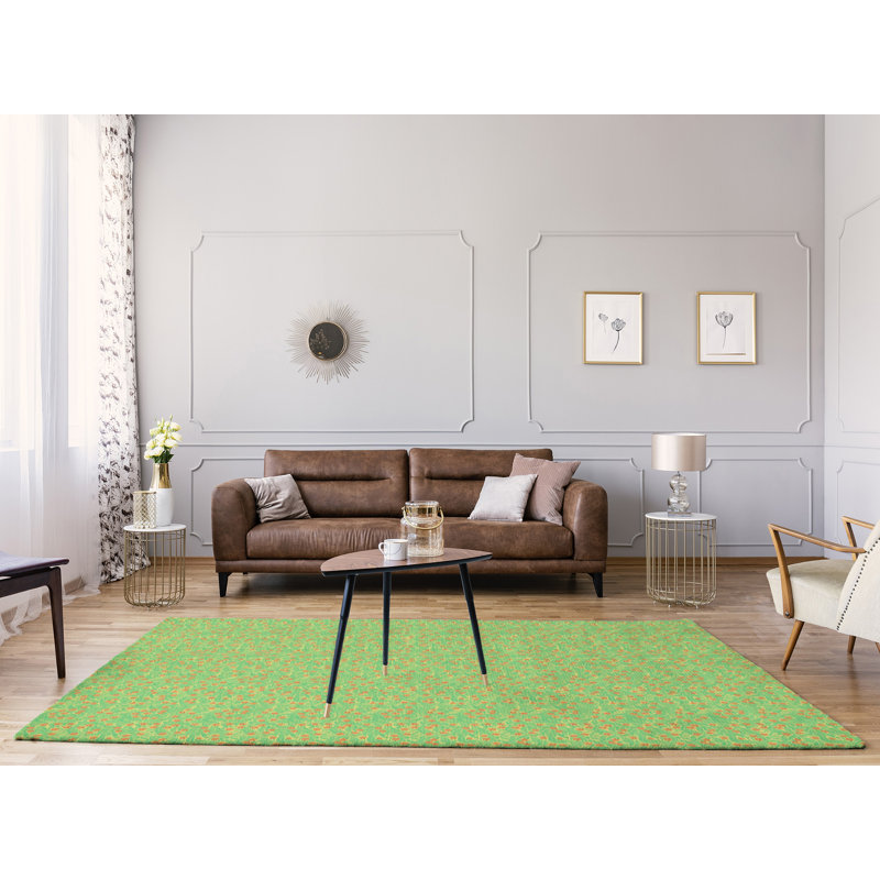 Chenille Floral Indoor Rug, Rectangle 9' x 12'