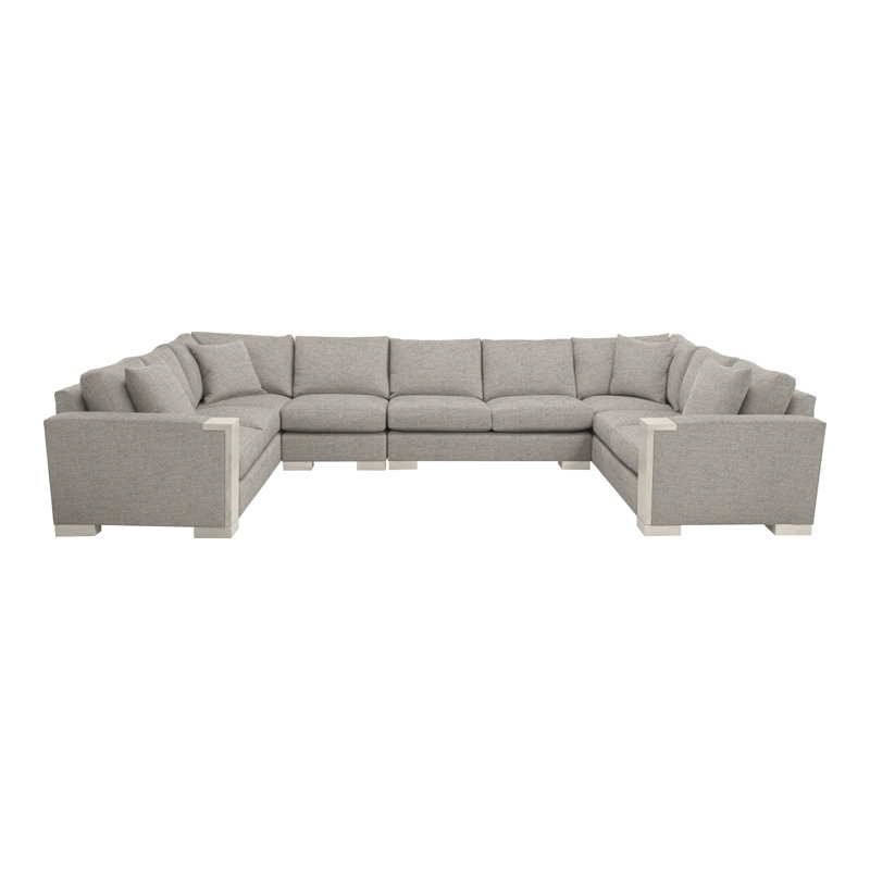 Michael Weiss 4-Piece Abingdon Sectional, Impala Storm, Wrenn
