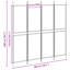 200cm H Folding Room Divider-1314609676