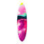 Surreal Dreams Surfboard Flat Acrylic by Oliver Gal