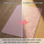 Tapis de chaise protecteur de plancher pour planchers de bois franc et carrelage, 36 po x 48 po, envers antidérapant et antirayures, motif de rose réactif à la lumière 3D pour le bureau et la maison-123300676