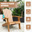 Chaise de plage confortable avec résistance aux intempéries - Design classique extérieur brun