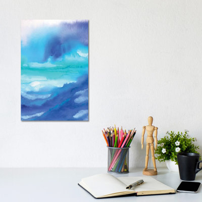 Rise 2 by Jacqueline Maldonado - Wrapped Canvas Painting