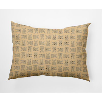 Outdoor Reversible Throw Pillow