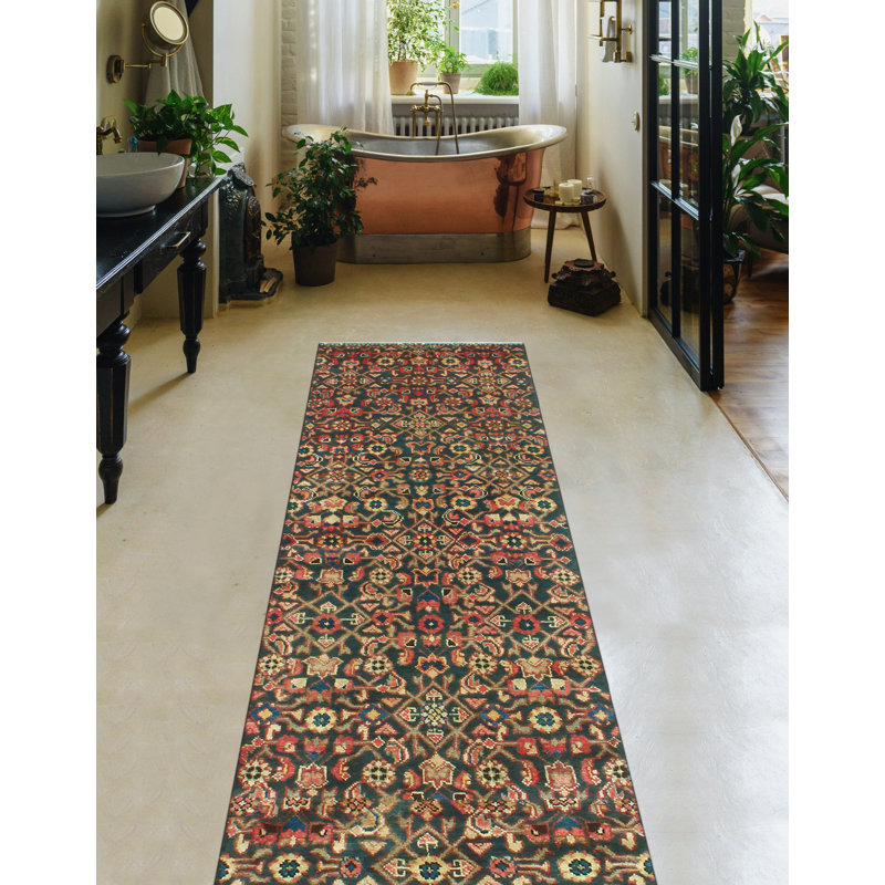 Khylar Distressed Aristoc Navy Runner