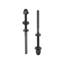 50 PCS Kit de garde-corps, T316 Quincaillerie de garde-corps en acier inoxydable pour trousse de garde-corps
