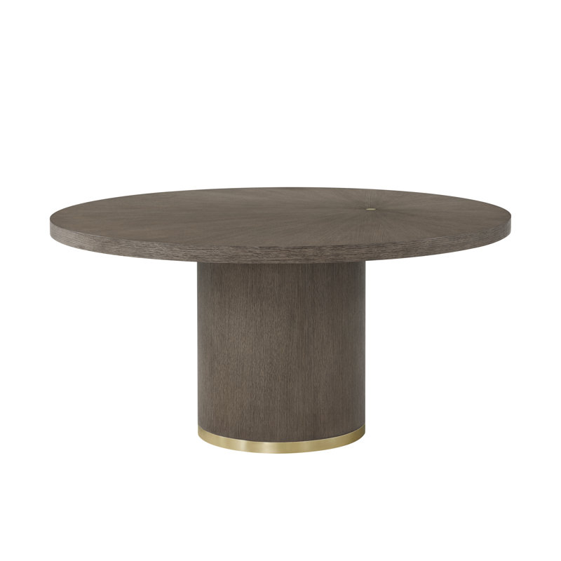 Judith Leiber Couture Round Dining Table, Mink