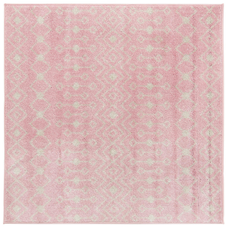 Abstract Indoor Rug, Square 4'