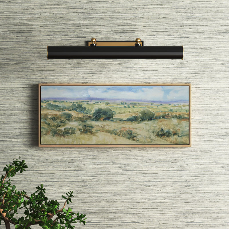 «Soft Lavender Sky II», reproduction sur toile, Naturel, H 12 po x l 30 po x P 1,5 po