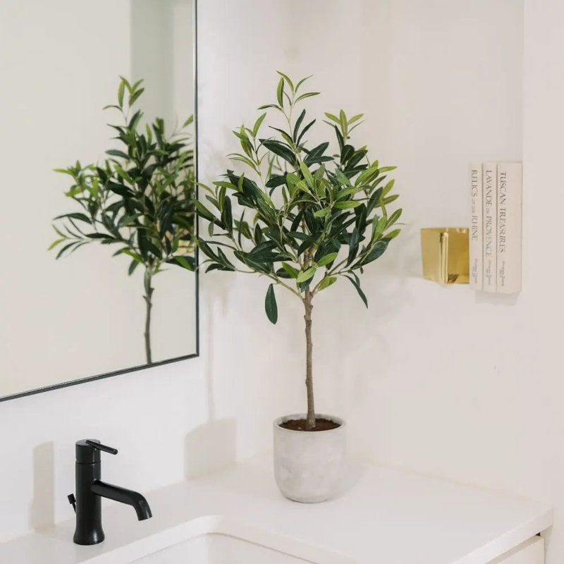 29" Artificial Olive Trees