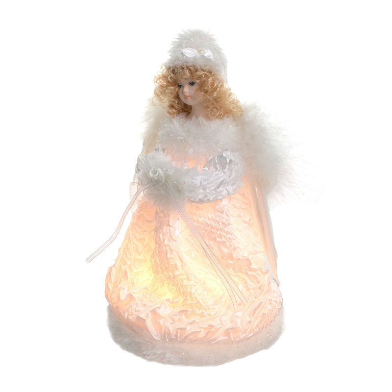 9'' Fabric Lighted Tree Topper