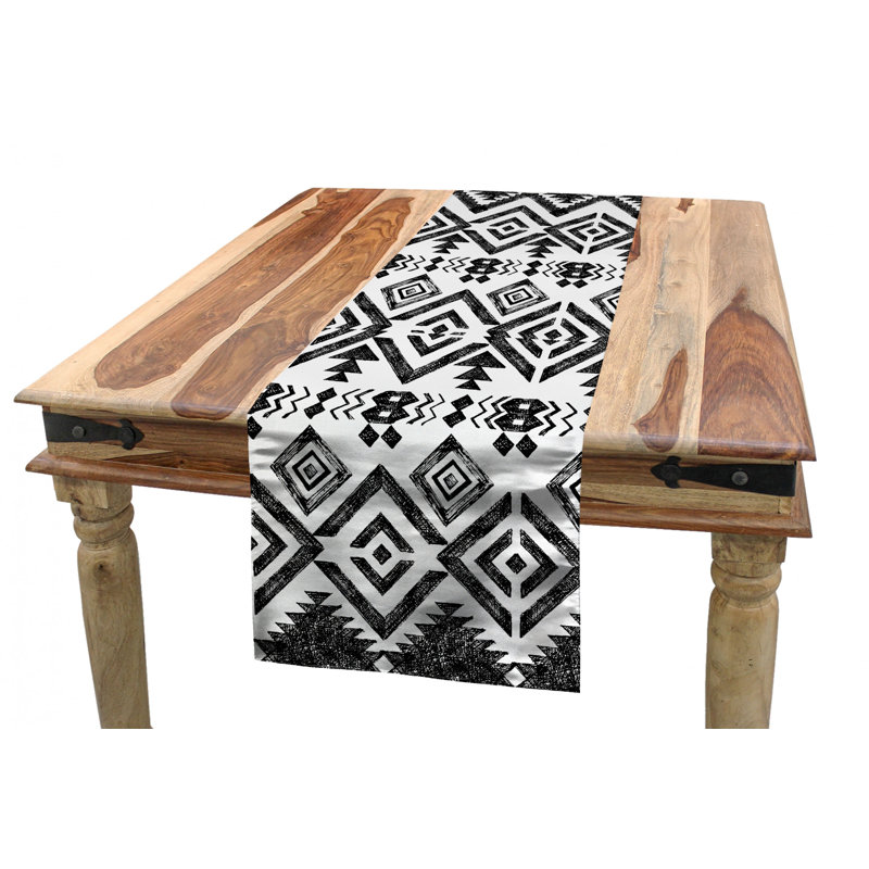 Geometric Table Runner, 72" x 16"
