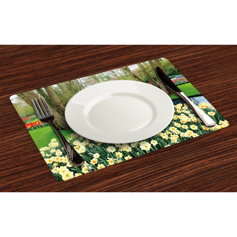Polyester Animals/Nature Rectangle Placemat