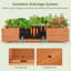 Brahmsley Wood Planter Box