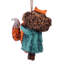 5'' Handmade Fabric Hanging Figurine Ornament