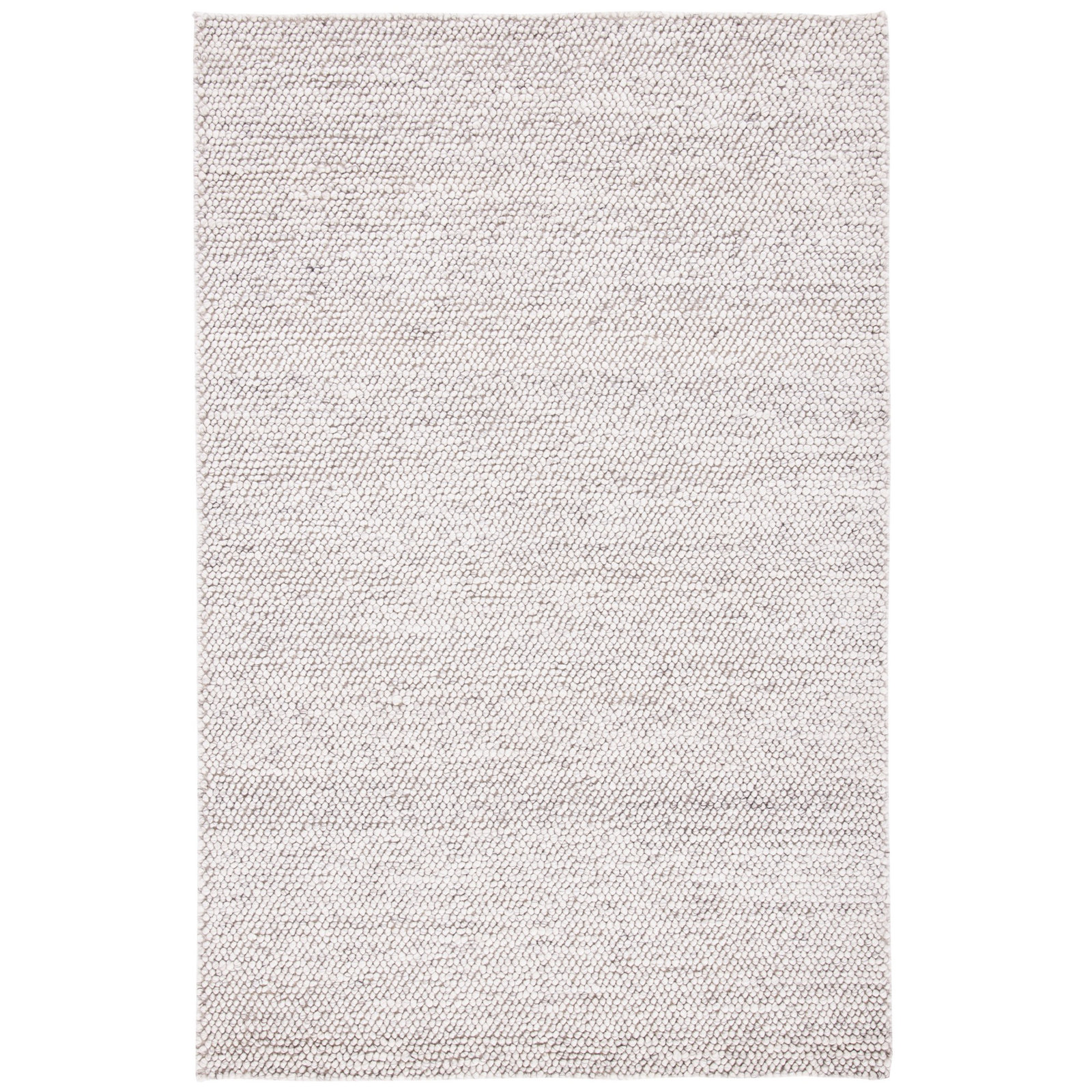 Danie Natural Area Rug in Gray/Ivory, Rectangle 4' x 6'