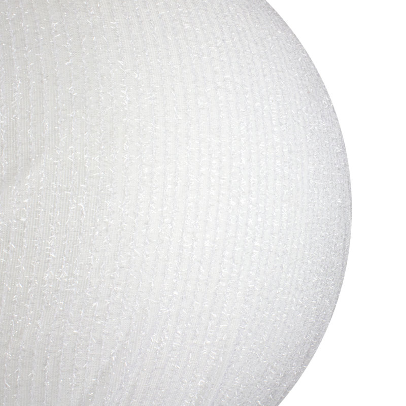 Décoration de Noël gonflable en forme de boule de Noël d'extérieur 23,5 po, Blanc