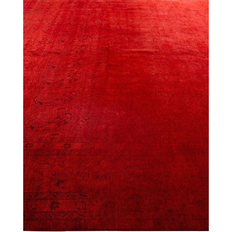 Overyed One-of-a-Kind Rectangle 10' X 13'6" Hand Knotted Area Rug