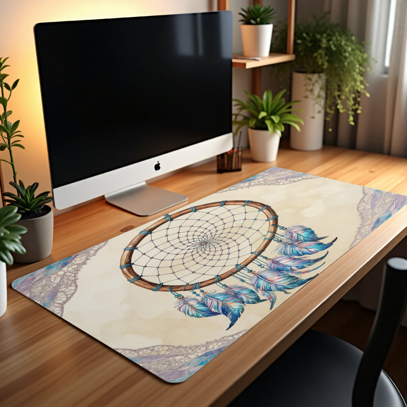 Polyester Desk Pad, 31.5x15.5