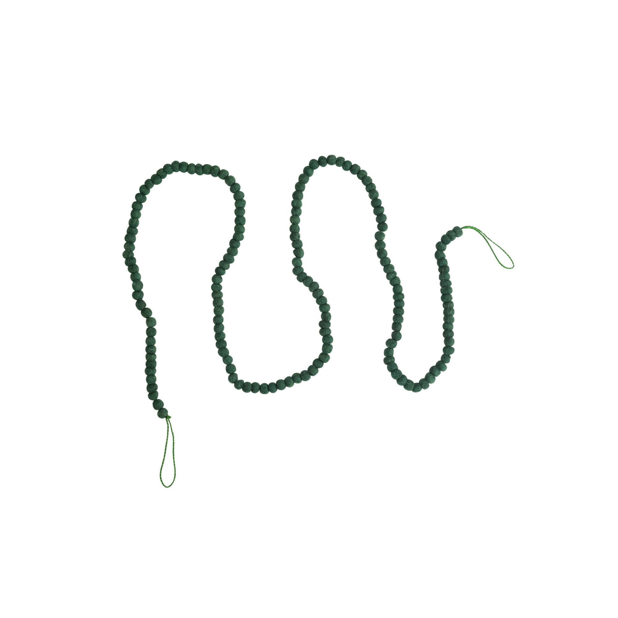 Cheniece 6' Green Bead Novelty Garland
