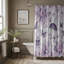 Rideau de douche 1 pièce Lilac Goth-1096802554