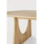 Geometric 123.5'' Solid Wood Rectangle Conference Table