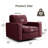 36.2" Wide Upholstered Swivel Accent Armchair-311244082