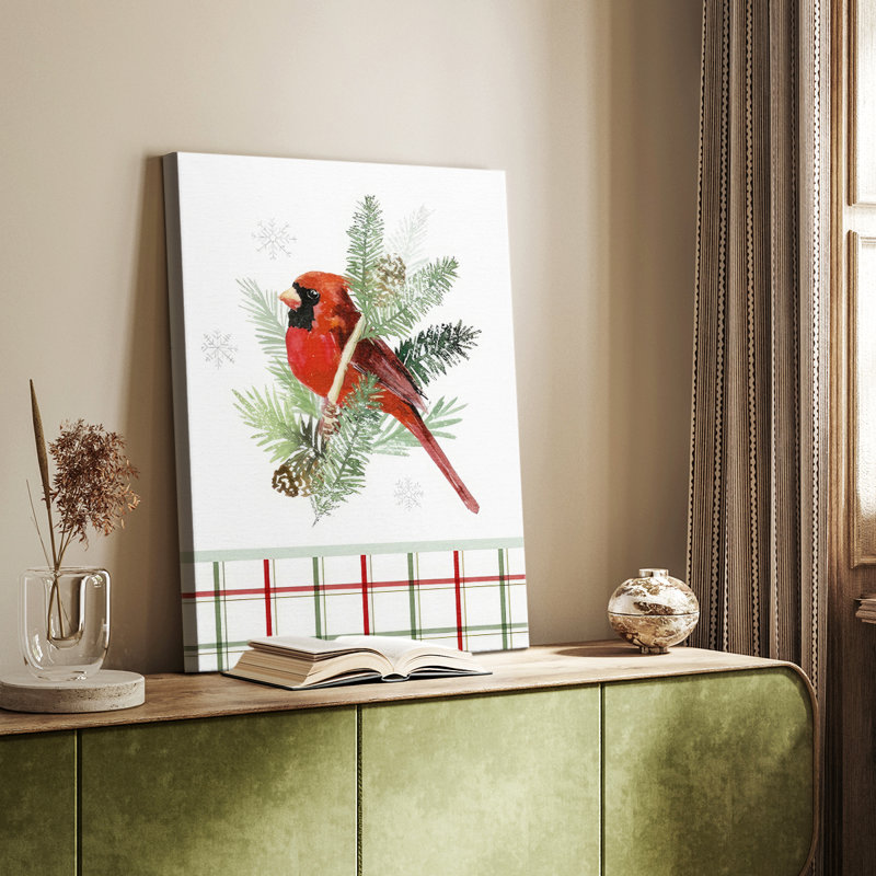 Collection de visiteurs d'hiver B - galerie Cavas sur mesure, H 60 po x l 40 po