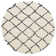 Lydon Soft Geometric Ivory/Black Indoor Area Rug