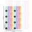 Rainbow Stripe Wallpaper Pastel Blue Yellow Pink