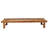 Medrano Outdoor Teak Wood Chaise Lounge , Cushion Included