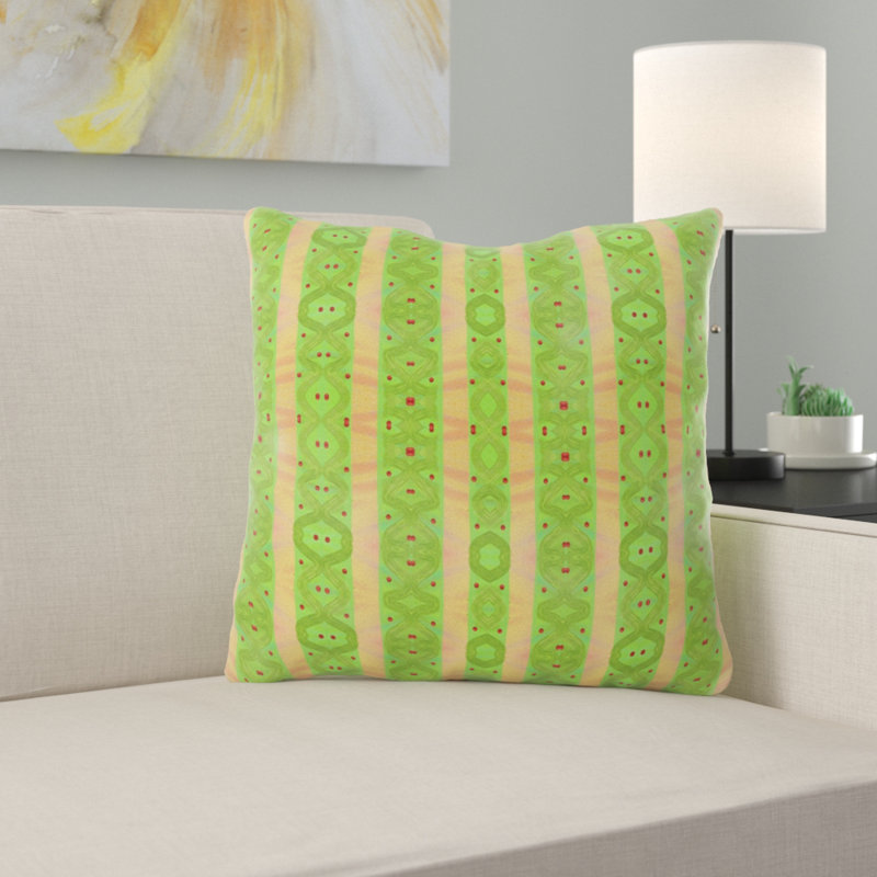 Coussin décoratif transparent Bairdford, Microsuède, Intérieur