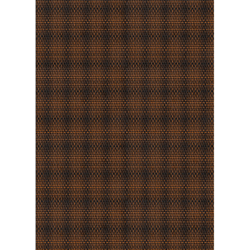 Tapis de la surface brune en laine touffeté à la main Janesville